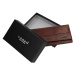 Lagen Luxusní dámská kožená peněženka W-22025/M hnědá