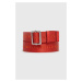 Pásek Karl Lagerfeld dámský, červená barva