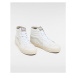 VANS Sk8-hi Premium Leather Shoes Unisex White, Size