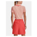 Světle růžové dámské sportovní polo tričko UA Iso-Chill