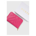Peněženka Guess JANIA růžová barva, SWGA91 99400