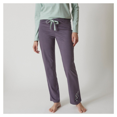 Pyžamové kalhoty se středovým potiskem "Beautiful" Blancheporte