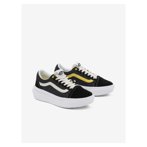 Černé dámské tenisky na platformě VANS UA Old Skool Overt CC - Dámské