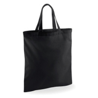 Westford Mill Nákupní taška s krátkými uchy WM101S Black