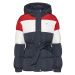 Tommy Jeans Jacket - TJW BELTED COLORBLOCK PUFFER blue