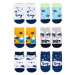 Yoclub Froté ponožky pro děti SKF-0002C-AA00 Vícebarevné