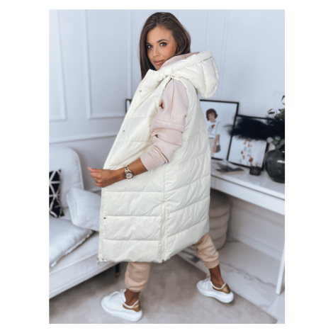 dámská dlouhá prošívaná vesta s kapucí TY3088 DStreet