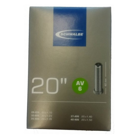 Schwalbe DUŠE 20 AV6 Duše 20&quot;, černá, velikost