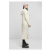 Ladies Hooded Feather Cardigan - whitesand