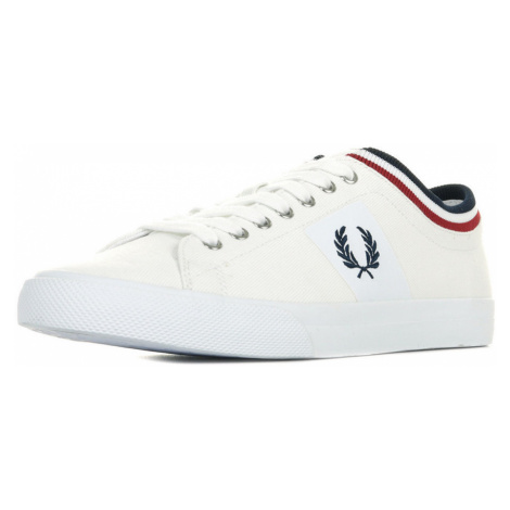 Fred Perry Underspin Tipped Cuff Bílá