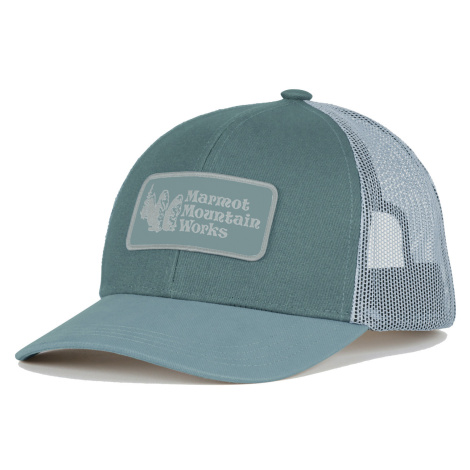 Kšiltovka Marmot Retro Trucker Hat Barva: zelená