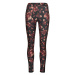 Only Play ONPFLORA-2 LIFE HW AOP TRAIN TIGHTS Černá