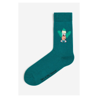 H & M - Ponožky - tyrkysová