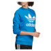 Adidas adidas Trefoil Crewneck Sweatshirt Modrá
