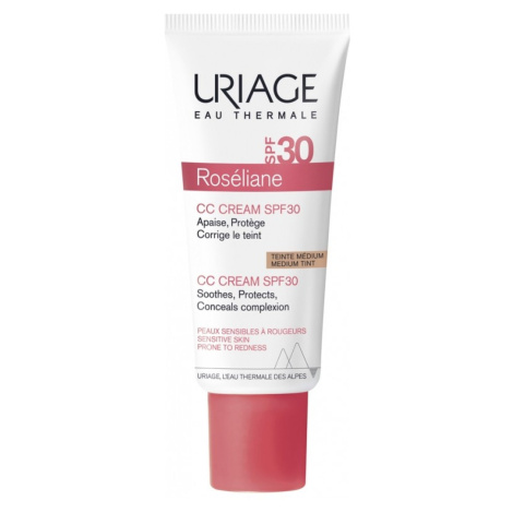 Uriage CC krém pro citlivou pleť se sklonem k začervenání SPF 30 Roséliane (CC Cream SPF 30) 40 