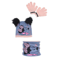 MODRÝ SET S BAMBULKAMI MINNIE MOUSE Modrá