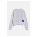 Mikina karl lagerfeld jeans klj regular karl sweat white