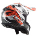Motokrosová helma LS2 MX700 SUBVERTER ASTRO - oranžová