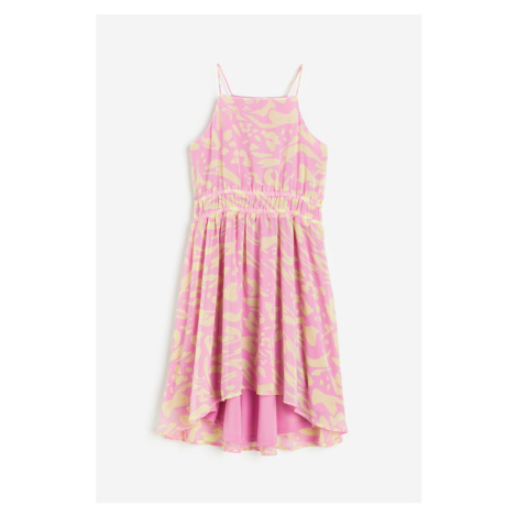 H & M - Vzorované šaty - růžová H&M