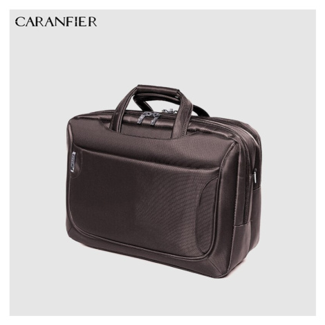 Pánská aktovka kožená taška business Messenger Bag CARANFLER