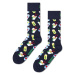 Ponožky Happy Socks Take Away Sock tmavomodrá barva