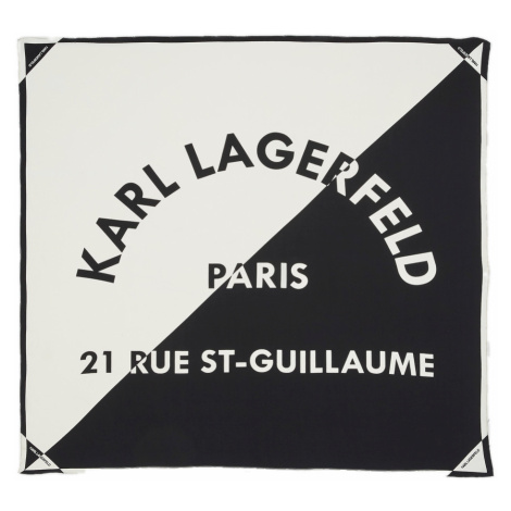 Hedvábný šátek - KARL LAGERFELD