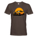 Pánské tričko s potiskem Ford Mustang -   tričko pro milovníky aut