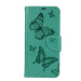 TopQ Xiaomi Redmi Note 10 knížkové Butterfly zelené 63467