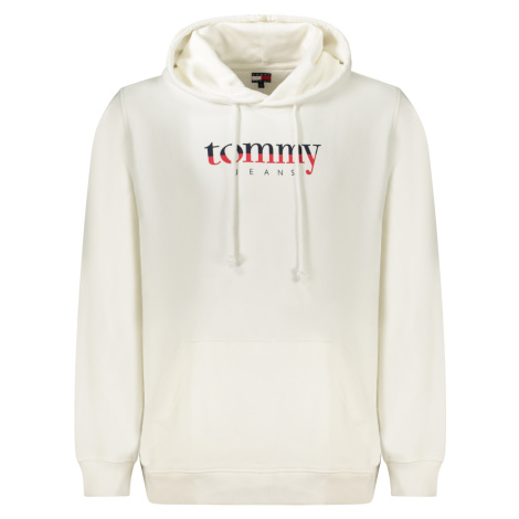 Tommy Jeans DM0DM22113 Pánská mikina bílá 2XL Tommy Hilfiger