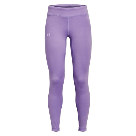 Dětské legíny Under Armour 1366119 fialová barva, hladké