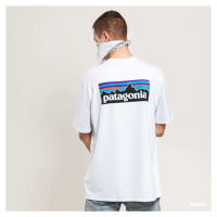 Patagonia M's P6 Logo Responsibili Tee White