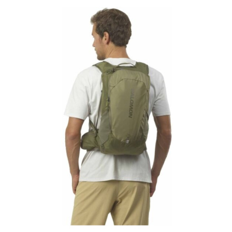 Salomon TRAILBLAZER 20 Unisex outdoorový batoh, tmavě zelená, velikost