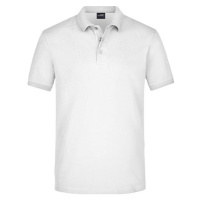 James&Nicholson Pánská polokošile JN710 White