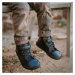CRAVE BERGEN WINTER Black | Dětské zimní zateplené barefoot boty
