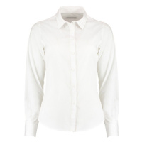 Kustom Kit Dámská popelínová košile KK242 White
