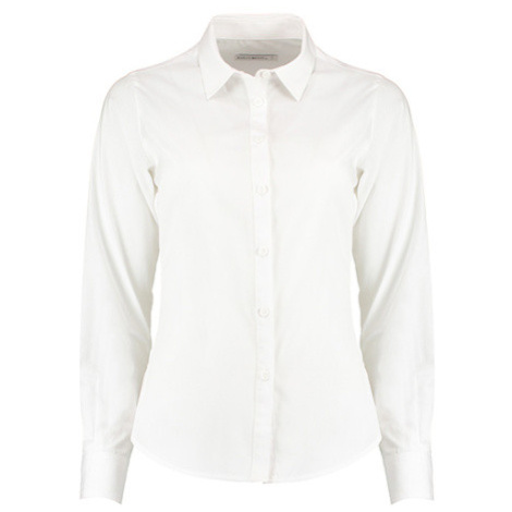 Kustom Kit Dámská popelínová košile KK242 White