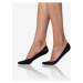 Černé balerínkové ponožky Bellinda COMFORT BALLERINAS