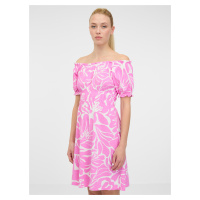 Orsay Světle růžové dámské šaty ke kolenům - Dámské
