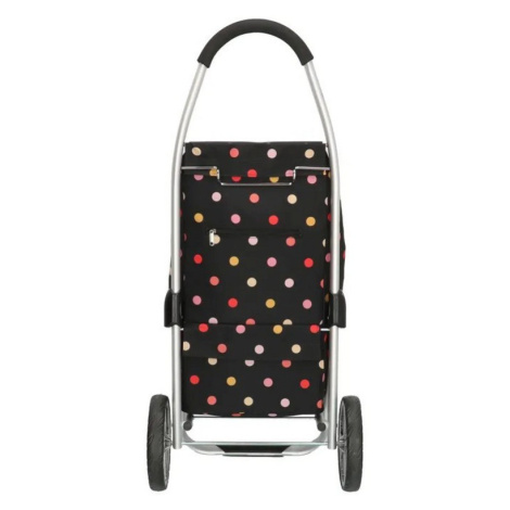 Beagles Barevný tečkovaný prémiový vozík na kolečkách “Aluman“