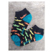 Dětské bavlněné ponožky Trepon - Krokodýl černé