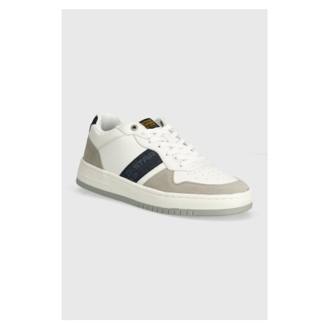 Sneakers boty G-Star Raw BREND LEA DNM M bílá barva, 2412070501.WHT.LGRY