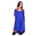 Modré šaty Adéla
