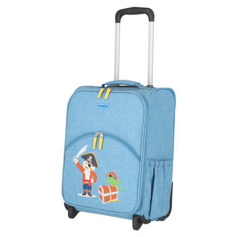 Modrý dětský kufr Travelite Youngster 2w Pirate