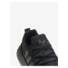 Černé dětské žíhané boty adidas Originals Swift Run 22