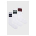 Ponožky Abercrombie & Fitch (3-pak) pánské, bílá barva