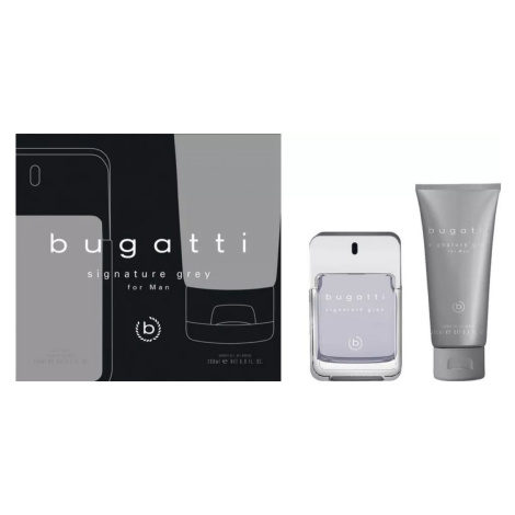 Bugatti Signature Grey - EDT 100 ml + sprchový gel 200 ml