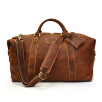 Kožená cestovní taška velká aktovka 50cm Duffle Bag