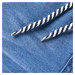Chlapecké riflové kalhoty - KUGO FK0281, modrá/ zelená aplikace Barva: Modrá