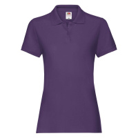 Purple Polo Fruit of the Loom