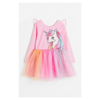 H & M - Maškarní kostým's tylovou sukní - růžová